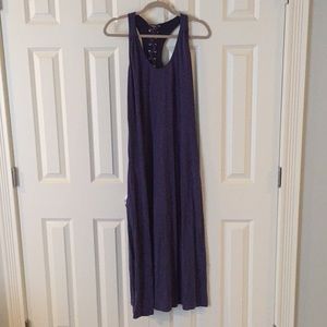Anthropologie maxi dress with cute detailing!